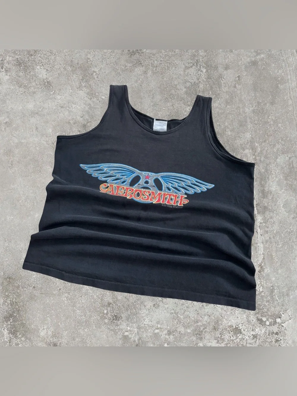 Vintage 1990 Aerosmith Band Tank Top